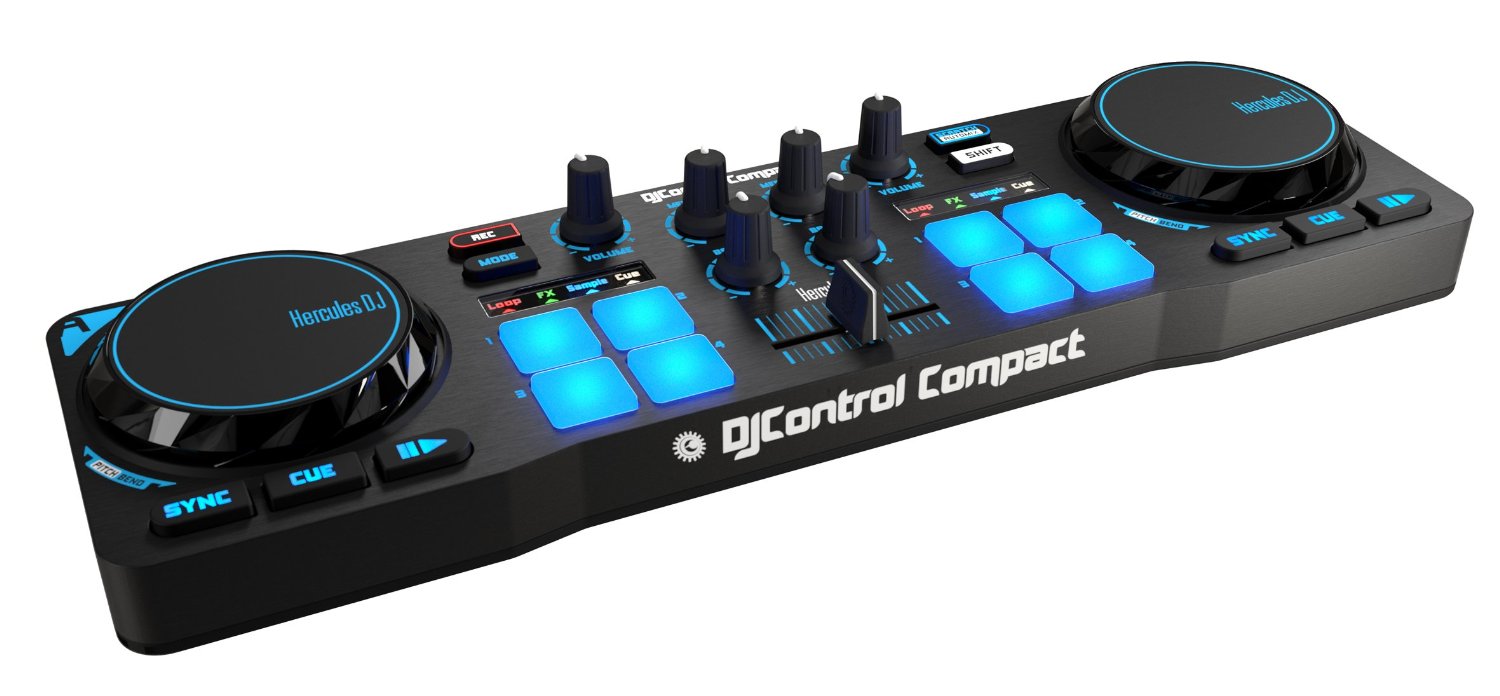 Mini controller DJ -Hercules DJ Control Compact